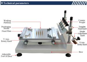 Wholesale High accuracy silk printing machine 3040 (300*400mm) DIY SMT prototyping line from china suppliers