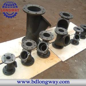 Wholesale water treatment pipe fitting cast iron casting from china suppliers