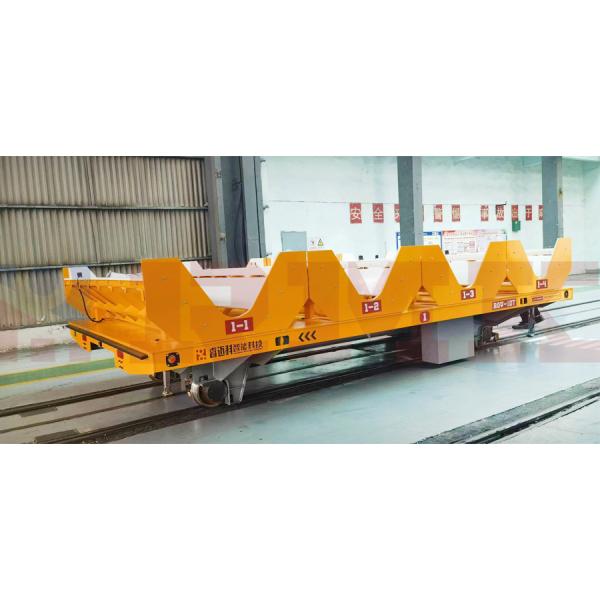Electric Rail Transfer Cart Battery Powered Heavy Duty Material Handling Carts