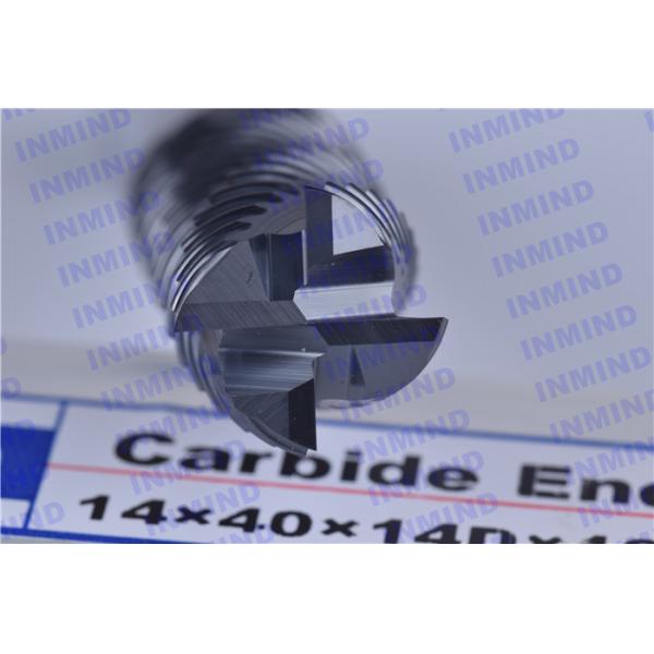 0.7um Grain Size Milling Tool Bits / Solid Carbide Tools For End Mill Machine