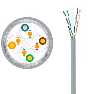 Wholesale 550MHz Cat6A U-UTP Weatherproof Shielded Cat6a Cable 4P Twisted Pair from china suppliers