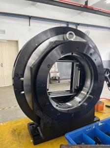 Wholesale Stable Performance 4 Jaw Pneumatic Double Acting Chuck For Tube Cutting Machine from china suppliers
