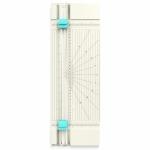 Plastic Base Plate Straight Line A4 12inch Paper Trimmer Cutter 2 In 1