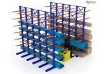 Optional Color Cantilever Pipe Rack Spray Painting Surface Single Double Side