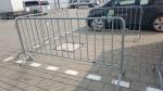 Temporary crowd control barrier, galvanized Pedestrian Barriers, french