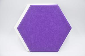Wholesale Polyester Felt Hexagonal Acoustic Wall Panels Sound Proofing Panels For Office from china suppliers