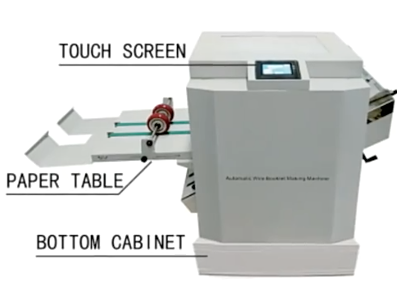 Semi Automatic M2000 Head Wire Stitching Machine LCD Display Screen