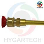 Brass High Pressure Washing Gun With Extra Long Extension Tube For Road Cleaning