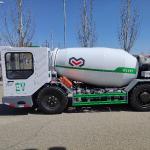 Eco Friendly Mining Equipment 4 Cbm Wl4bj Battery Driven Concrete Mixer Truck