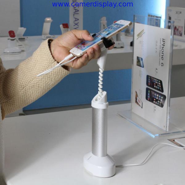 COMER anti-theft Security display stand for cell phone shelf system/display security holder