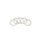 Thin Spring Steel Round Metal Shims 304 316SS Flat Washer OEM