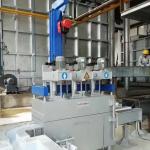 100 - 600rpm Online Aluminum Degassing System With Launder Out Shell Surface