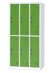 Six door steel locker FYD-G006,storage locker FYD-G006,H1850XW380XD450mm,white