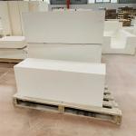 33 36 41 Corundum Brick for Glass Furnace SiC Content 1.2-1.4% and CaO Content 0