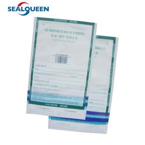 Wholesale Self Adhesive Seal Strong Tamper Proof Plastic Bank Money Courier Security Bag from china suppliers