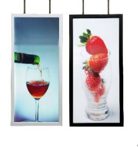 Wholesale Hanging style colorful led advertising light box from china suppliers