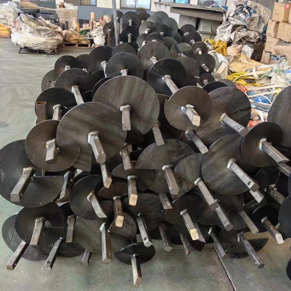 Hot DIP Galvanized Helical Anchors Piles Screw Piles