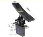Iron Excavator Components Foot Control Black Double Pedal Valve