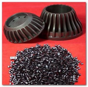 Wholesale High Thermal Conductivity Heat Resistant Plastic , 150℃ Black LED Lamp Cup Heat Conductive Plastic TCP100-50-01A from china suppliers