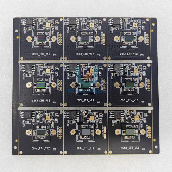 OEM Industrial PCB Assembly Black Soldmask 1OZ Medical Pcb Assembly