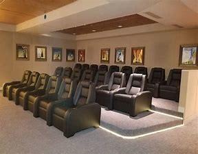 Wholesale 490mm Fixed Home Entertainment Seating Chairs 2+1 Layout from china suppliers