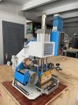400 Semi-automatic Heat Pressing Machine for Hot Foil Stamping on Shoes Leather