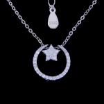 Pure Silver New Jewellery Design Rabbit Shape Cubic Zircon Party Jewellery