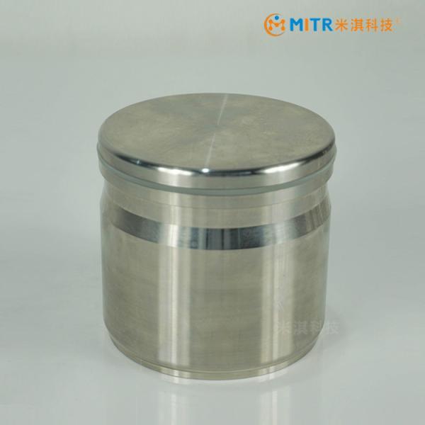1L - 5L Stainless Steel Jars With Lids , Vertical Grinding Mill Jars Wear