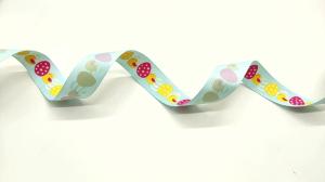 Wholesale Fancy Patterned Satin Ribbon , Eco Friendly Personalized Award Ribbons from china suppliers