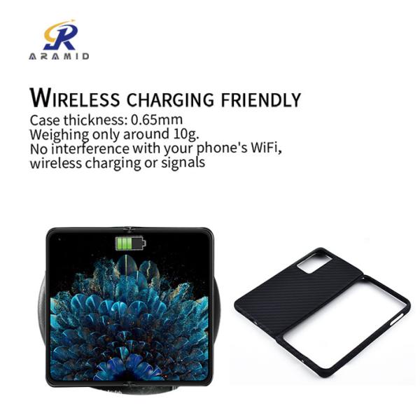 Oppo Find N Carbon Fiber Cell Phone Cases Shockproof Aramid 0.65mm