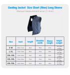 Casual Cotton Fan Cooling Vest Waistcoats OEM AC Vest Cooler