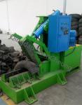 OTR And Truck Tire Cutting Machine/Waste Tire Rubber Powder Recycling Plant