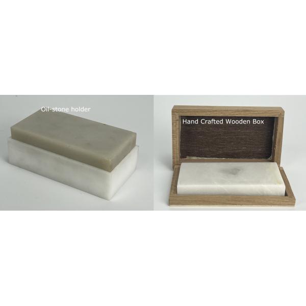 Oil stone, Sharpening stone, Polishing stone, Lapping stone for Knife edge honing