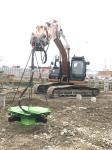 250mm Dia Concrete Hydraulic Pile Breaker Cutting Machine