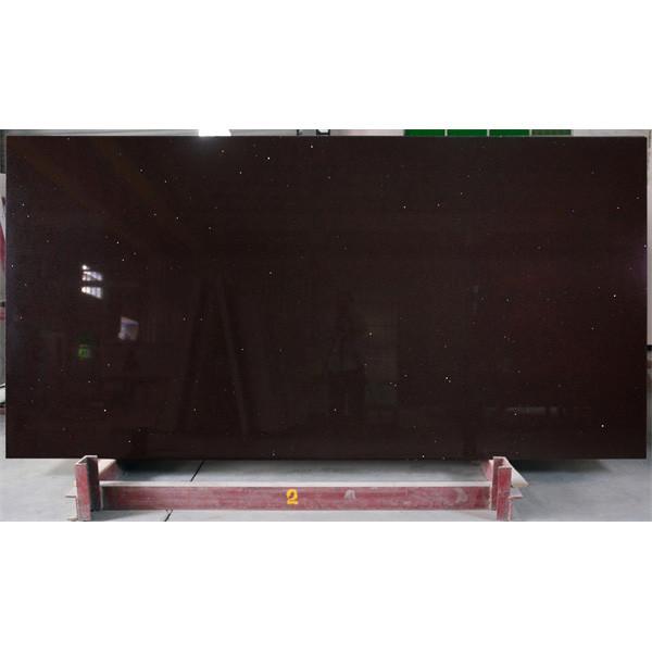20MM Coffee Brown Glass Mirror Quartz For Bathroom Decorative Materials