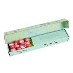 Corrugated Board Flower Packaging Box Recyclable Flower Shipping Boxes Foldable