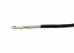 Outdoor UTP Bulk CAT5E Cable 4 Pair Twisted Pass Fluke Test double Sheath PVC+PE