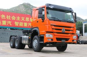 Wholesale Red HOWO Prime Mover Truck 371HP / 336HP ZZ4257N3241 LHD For Transport from china suppliers