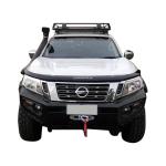 Car Body Kit Steel Front Bumper for Nissan Navara NP300 Original Car Hole