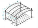 Outdoor Concert Event Truss Stage Roof Truss Canopy System