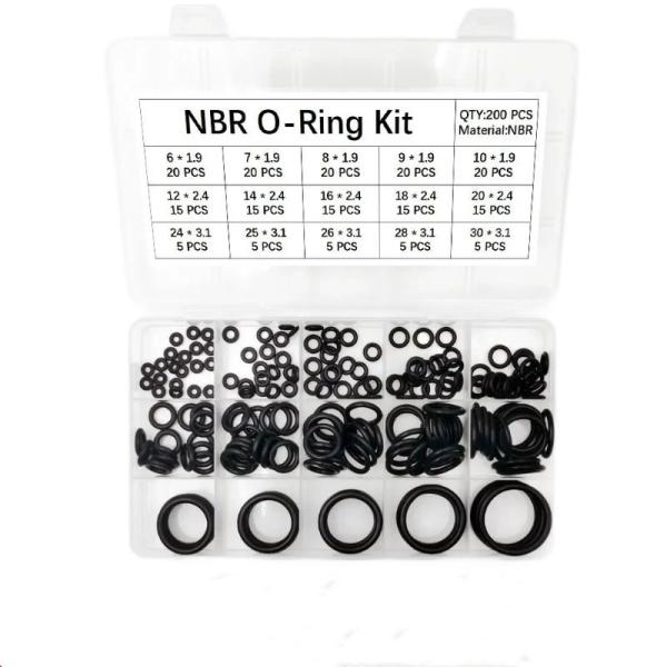 Silicone Rubber Hnbr O-Ring Washer Seals Kit for Non-Standard Industrial Applications