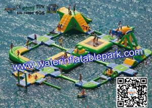 Wholesale Inflatable Aqua Park For Adults And Kids , Amusement Water Park CE / EN from china suppliers