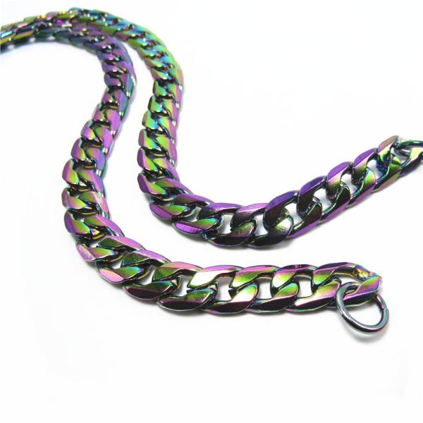 New styles ladies bag shoulder strap hardware accessories rainbow bag chain