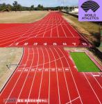 ECO-Friendly Recycled Rubber Athletic Track EPDM Rubber Running Track 400m With