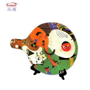 Wholesale Custom Cutting 4mm Toughened Glass Placemat for Glass Dining Table in Classical Style from china suppliers
