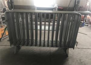 Wholesale Hot Dipped Galvanized Crowd Control Barriers 1100mmx2500mm width 300gram/sqm hot dipped galvanized from china suppliers