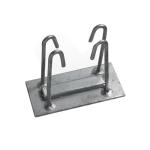 8mm Electroplating Embedded Steel Plate Concrete Slab Architectural Sheet Metal
