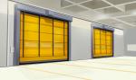 Industrial Automatic Rapid Rise Door , Fast Acting Roller Shutter Doors