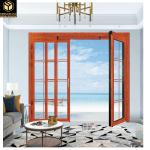 Lock Red PT Door Powder Coated Aluminium Sliding PT Doors 2mm Frame