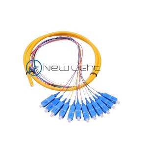 Wholesale Fusion Splicing Fiber Optic Pigtail 50/125um 10Gb OM3 LC Singlemode from china suppliers